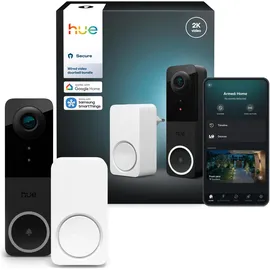 Philips Hue Secure Kabelgebundene Videotürklingel + Chime