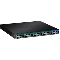 TRENDnet TPE 5240WS - Switch - Smart - 48 x 10/100/1000 (PoE+)