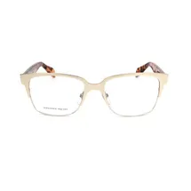 Alexander McQueen Amq42578so - Matte Gold / Havana - One Size