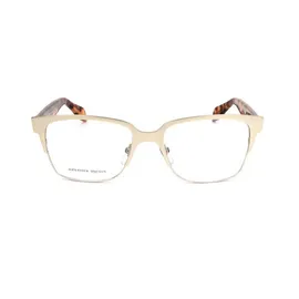 Alexander McQueen Amq42578so - Matte Gold / Havana - One Size