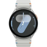 Samsung Galaxy Watch 7 44mm Silber (Silbernes Gummi Armband)