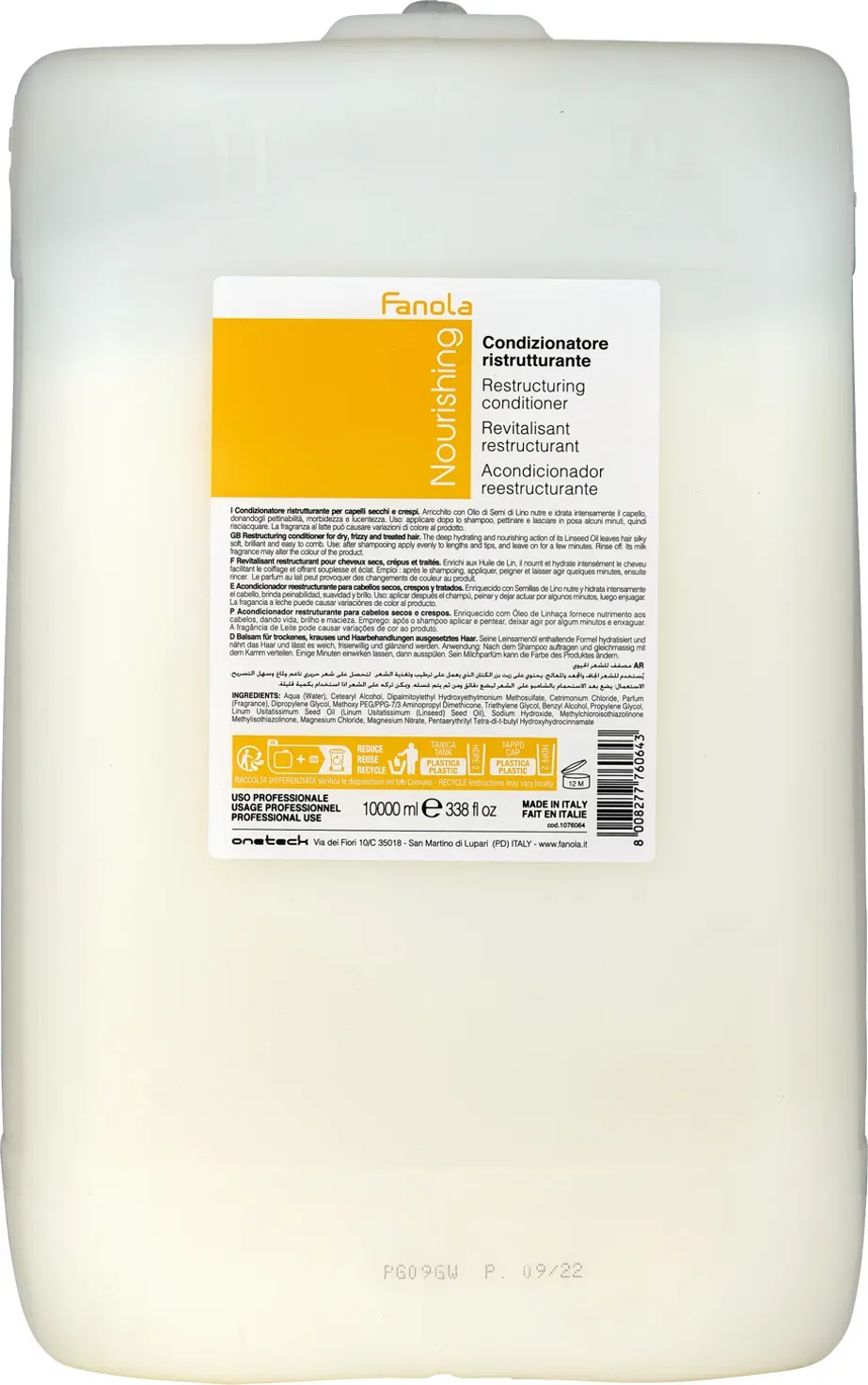 Fanola Nourishing Restructuring Conditioner