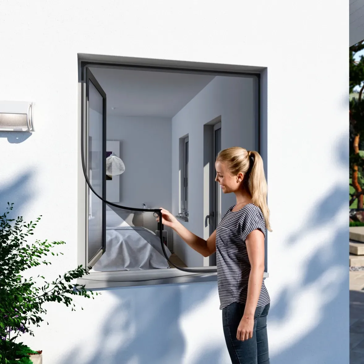 Insektenschutz-Fensterrahmen WINDHAGER 
