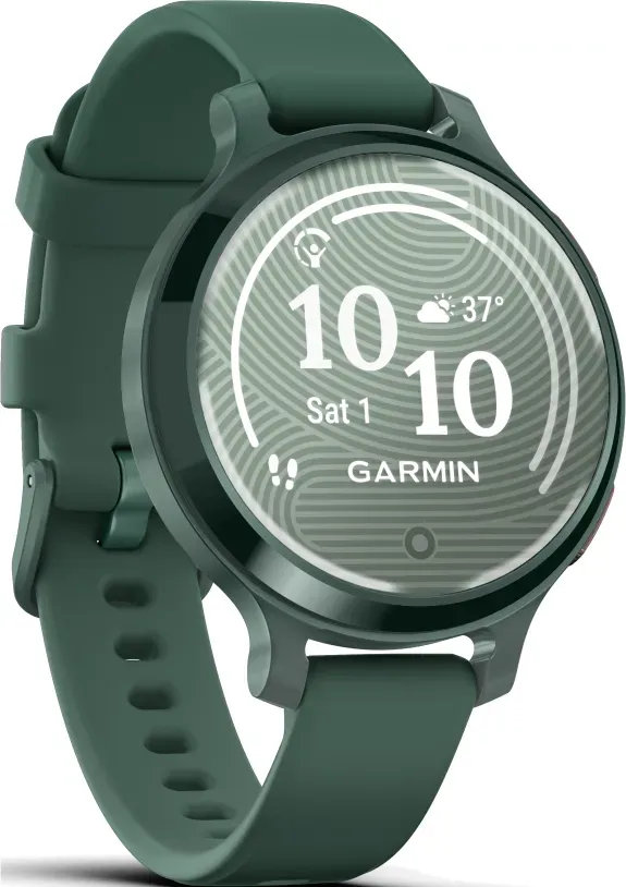 Garmin Lily® 2 Lily 2 Active Jaspisgrün mit Schnellwechsel-Silikon- Armband 14 mm Jaspisgrün mit Schnellwechsel-Silikon-Armband 14 mm" 010-02891-02" - 240 x 201 Pixel,25,4 x 21,3 mm (1-Zoll x 0,84-Zoll),digital,touchscreen,jaspisgrün - 38mm