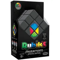 ThinkFun 76514 Rubik's Phantom, der Zauberwürfel 3x3 von Rubik's im schwarzen G