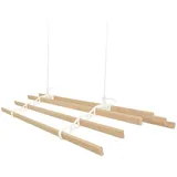 MONSTER SHOP Wäscheständer 2,4 m elfenbeinfarben