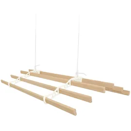 MONSTER SHOP Wäscheständer 2,4 m elfenbeinfarben