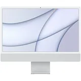 Apple iMac 61 cm (24 Zoll) 4480 x 2520 Pixel Apple M 8 GB 256 GB SSD All-in-One-PC macOS Big Sur Wi-Fi 6 (802.11ax) Silber