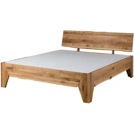 MASSIVMOEBEL24.DE Wildeiche 200 x 200 cm natur geölt Beige