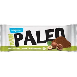 Max Sport Raw Paleo Stäbchen ohne Zuckerzusatz Geschmack Cacao & Hazelnut 50 g