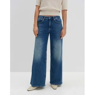 Someday Damen Palazzo | Extra Wide Leg Jeans CELLMA Palazzo aus BCI Cotton Mix mid Century Blue, 38 - 38W