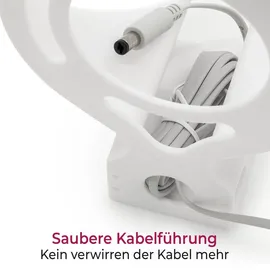 mobilefox Wandhalterung passend für TP-Link Deco X50 AX3000 Mesh WLAN Router Halter