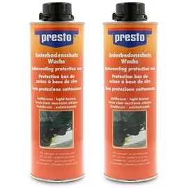 PRESTO Unterbodenschutz Wachs braun 2 St. 1 l