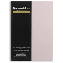 Traumschloss Spannbettlaken Jersey-Baumwolle 90 x 200 - 120 x 220 cm Silber