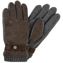 CAMEL ACTIVE Handschuhe aus Woll-Mix, Dunkelbraun, M