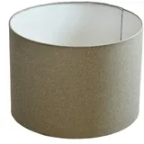 B & S Lampenschirm Zylinder grau 25x25x18cm