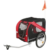 TureFans fahrradanhänger Hunde, hundeanhänger, wasserdichtes Oxford-Tuch, maximale Belastung 40 kg, faltbar, 73 * 90 * 137 cm (QP225385_01)