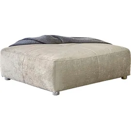 Jockenhöfer Hocker Gulliver Polyester 130 x 42 x 130 cm Beige/Grau