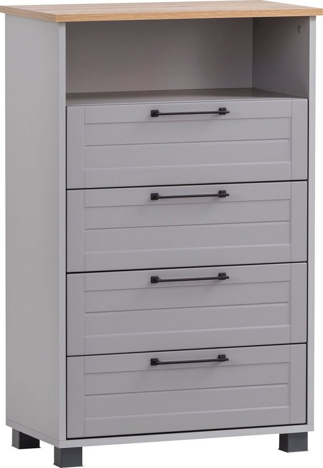 Produktbild Schildmeyer Garderobenschrank Jelda Breite 62,4 cm grau