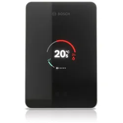 BOSCH smarter WLAN-Regler EasyControl Touch-Screen, App-Anbindung, schwarz 7736701392