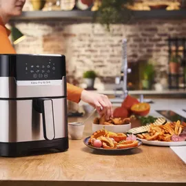Tefal Easy Fry & Grill Deluxe EY505D edelstahl