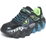 SKECHERS Skech-O-Saurus Lights 2.8 Kinder royalblau/grau/grün/schwarz 33