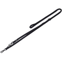 Nobby Führleine Classic Comfort extra lang, schwarz, L: 300 cm, B: 15 mm, 1 Stück