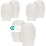 LaLoona baby bedding LaLoona Kratzfäustlinge 3er Pack - Weiß