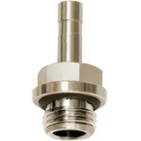 Riegler Gewinde-Stecknippel click-clock, M5 a., Schlauch-Ø 6