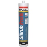 Soudal Silikondichtstoff Silirub Pro N schwarz 300 ml