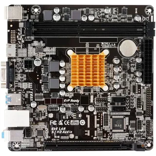Biostar A68N-2100K Mainboard Mini-ITX AMD E1 6010 USB 3,2 Gigabit LAN Onboard-Grafik HD Audio