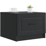 vidaXL Couchtisch mit Schubladen Schwarz Holzwerkstoff 49 x 50 x 37 cm
