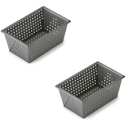 Betty Bossi Brotbackform Knusper 2er-Set, (2-tlg) grau