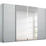 Rauch Syncrono Schwebetürenschrank 271 x 230 x 62 cm grau/spiegel