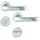 HOPPE Rosettengarnitur F1 8 8 SK/OL grau