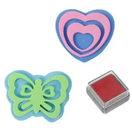 Toi-Toys Kreativset TATTOO Dose Tattoos Stempel Aufkleber