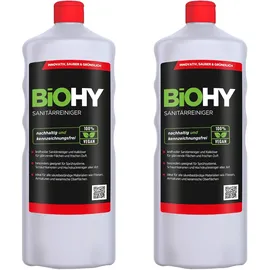 BIOHY Sanitärreiniger Konzentrat 2 x 1 l