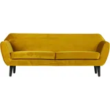 Woood Sofa Rocco gelb, B: 187cm