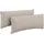 sit&more Polsterauflage 65 x 25 x 10 cm grau 2-tlg.