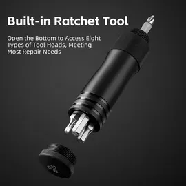 ROCKBROS 42320010001 Schraubendreher-Handpumpe, Schwarz