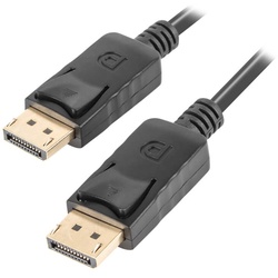 Lanberg DisplayPort Kabel Schwarz 3 Meter