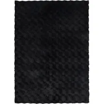 Kayoom Teppich KAYOOM "Royal Glow 825", anthrazit, B:120cm H:30mm L:170cm, Polyester, Teppiche, Teppich, Auch in rund, Hochflor, Modernes Muster, Vegan