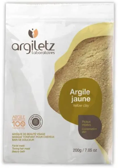 Argiletz gelbe Mineralerde ultra fein (0.2kg)