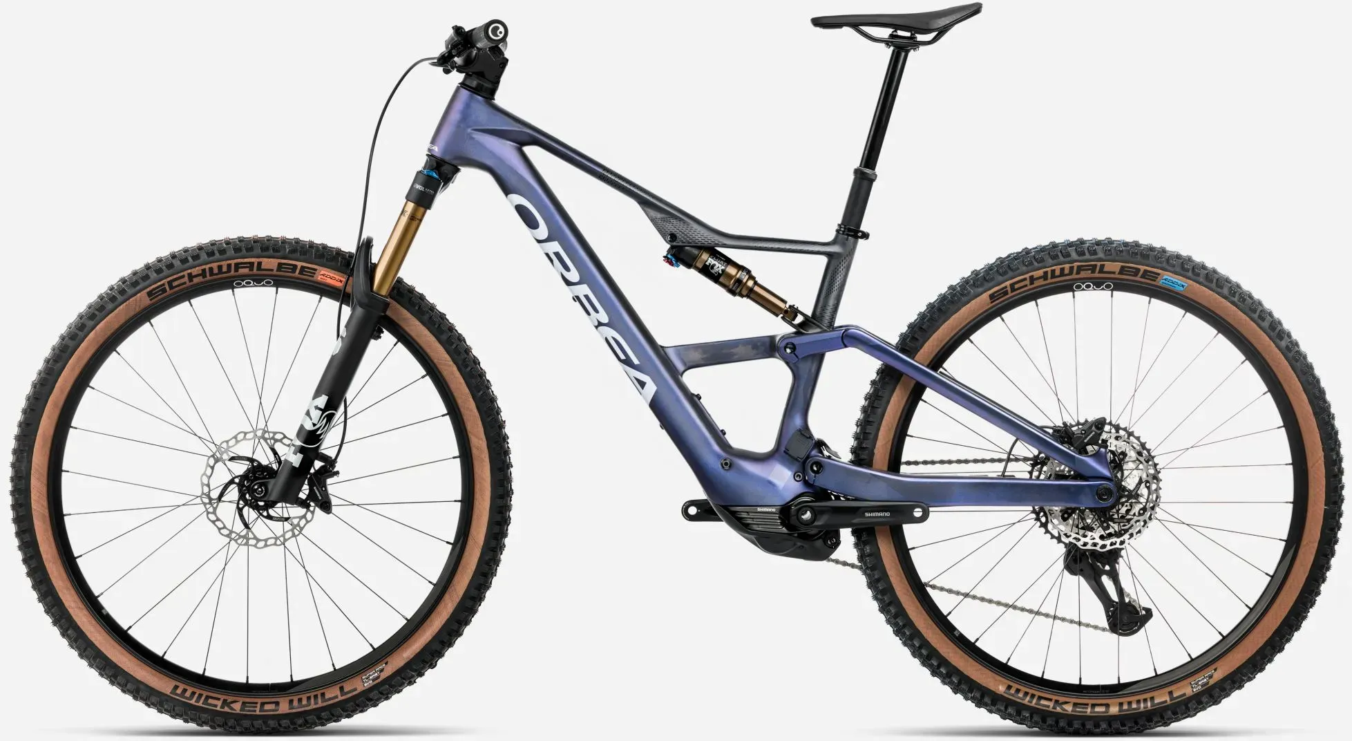 Orbea RISE SL M10 630W 2026 - Tanzanite - Carbon Raw (Matt)