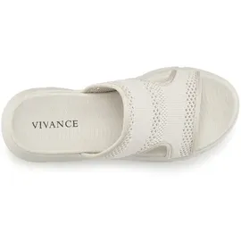 VIVANCE Pantolette Damen Beige 36