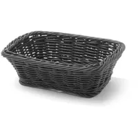 HENDI Brotkorb rechteckig, Brotmulde, Brotkörbchen, Brötchenkorb, 190x130x(H)60mm,