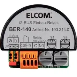 Elcom 1902140 BER-140 Schaltrelais+Eing. 1f UP i2Audio