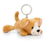NICI Schlüsselanhänger Hund braun 10cm