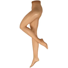 NUR DIE Feinstrumpfhose Transparent 6 Paare Beige L