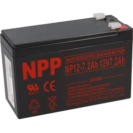 WSB NPP Blei-Akku AGM NP12-7,2 12V 7200 mAh 1 St.